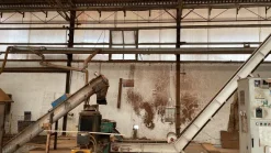 Impianto pellet+robot palletizzatore+insach. autom.
