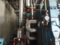 33#8478 Impianto produzione acqua surriscaldata calda per produzione e riscaldamento GARION