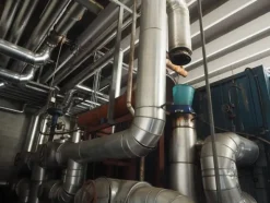 33#8478 Impianto produzione acqua surriscaldata calda per produzione e riscaldamento GARION