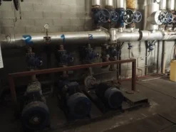 33#8478 Impianto produzione acqua surriscaldata calda per produzione e riscaldamento GARION