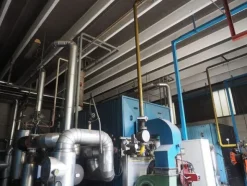 33#8478 Impianto produzione acqua surriscaldata calda per produzione e riscaldamento GARION