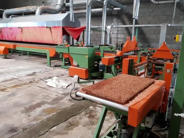 2#3798 Impianto produzione pannelli di sughero