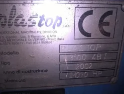 5#2961 Impianto rotazionale Plastop 3500 4B/I