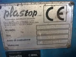 5#2961 Impianto rotazionale Plastop 3500 4B/I