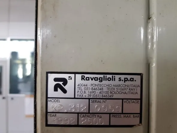 5#5645 Impianto sollevamento Ravaglioli