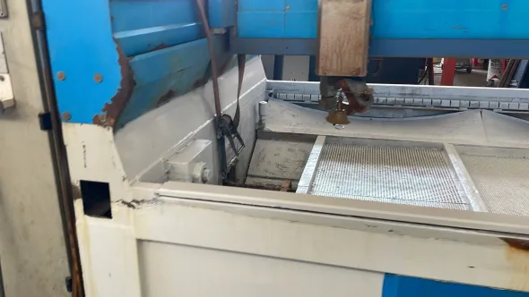 IMPIANTO TAGLIO AD ACQUA 60 HP TECNOCUT