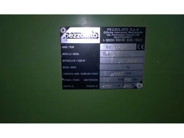 IMPIANTO TLA 10 PEZZOLATO