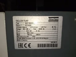 23#8478 Impianto vuoto ATLAS COPCO