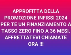 Infissi di ultima generazione