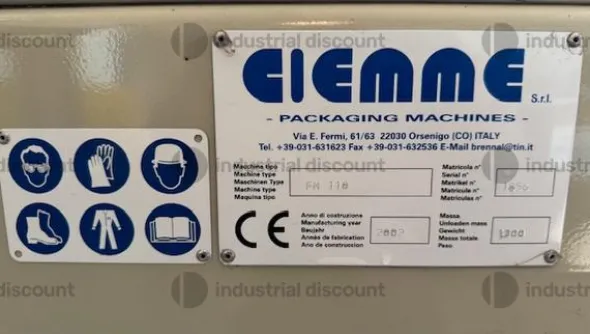 4#9856 Inscatolatrice Ciemme FM1101