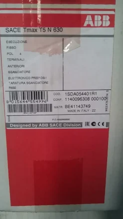 Interruttore sganciatore ABB mod. Sace Tmax T5 N 630