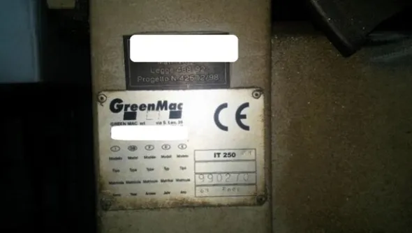 9#5881 Intestatrice GreenMac