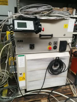 Isola Robot ABB Irb 1400 doppio tornio