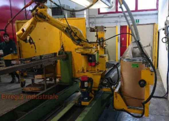 Isola Robot Fanuc d'occasione per saldatura mig mag