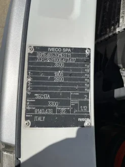 IVECO DAILY 35C13 FURGONE COIBENTATO FRIGO MOZZARELLE