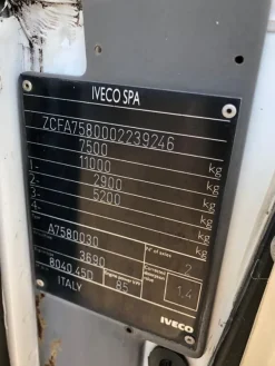 IVECO EUROCARGO 75.14 PEZZI RICAMBI