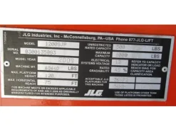 JLG 1200SJP 2009