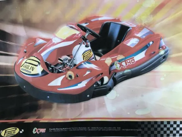 2#4724 Kart elettrici Parolin Indoor E-XT 40