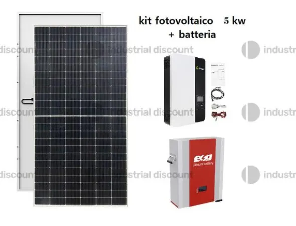 12#9390 Kit fotovoltaico 5Kw