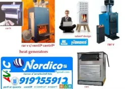 kit solari , genaratore di aria calda , salamandras