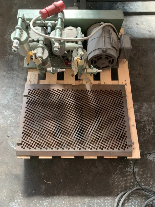 KLUGE automatic die cutting and hot print foil machine