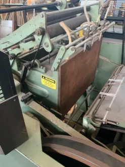 KLUGE automatic die cutting and hot print foil machine