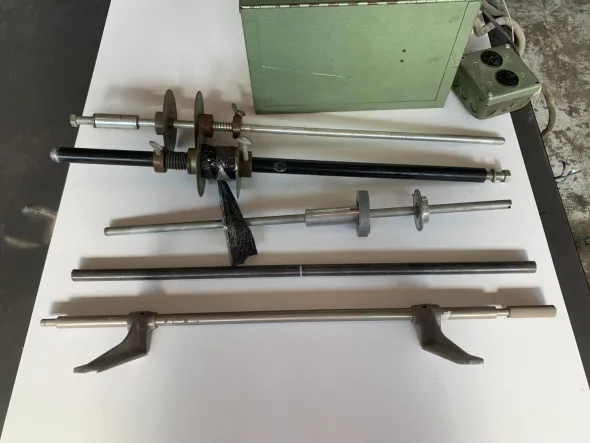 KLUGE automatic die cutting and hot print foil machine