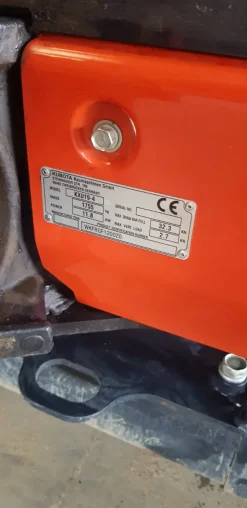 KUBOTA KX019