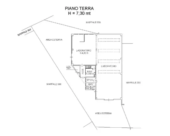 #2639970 Laboratorio con area pertinenziale