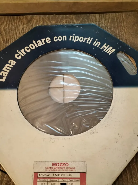 LAME CIRCOLARI- NEW AND SECOND HAND CIRCULAR BLADES