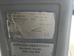 1#4821 Lavasciuga pavimenti industriale Nilfisk BR 751c