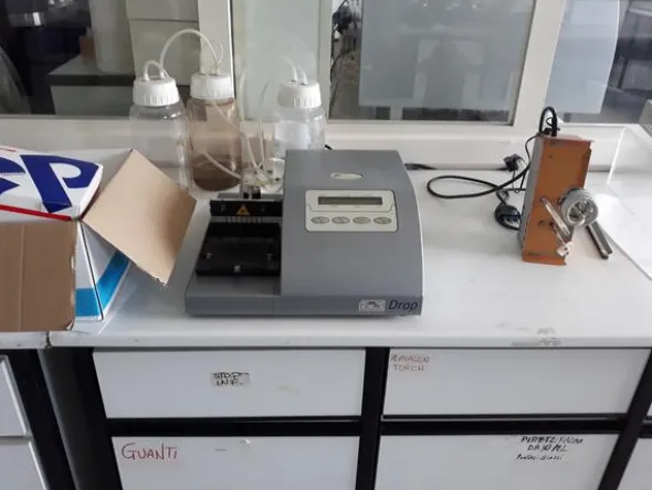 12#3675 Lavatore per piastre Drop e preparatore analisi Alisei