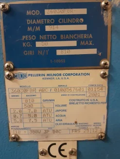 Lavatrice industriale Milnor 36030 F8R