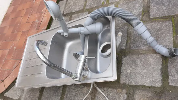 LAVELLO DA INCASSO IN ACCIAIO INOX