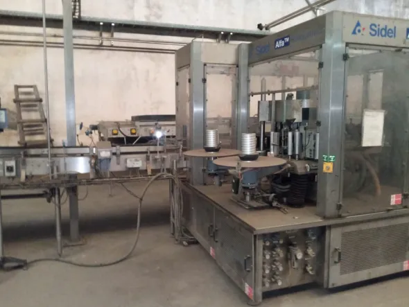 LC543 Linea di imbott. completa SIDEL usata per acqua