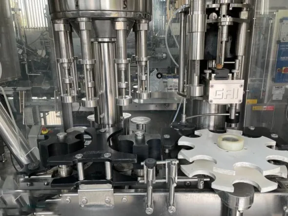 LC542 Linea di imbott. usata GAI per vino 1000 bph