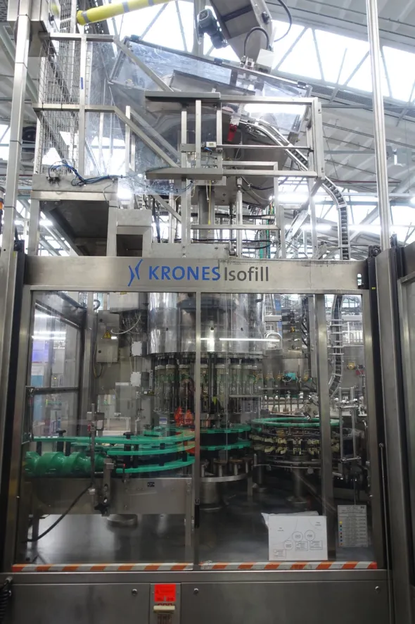 LC632 Linea di riemp. distillati in vetro usataKRONES