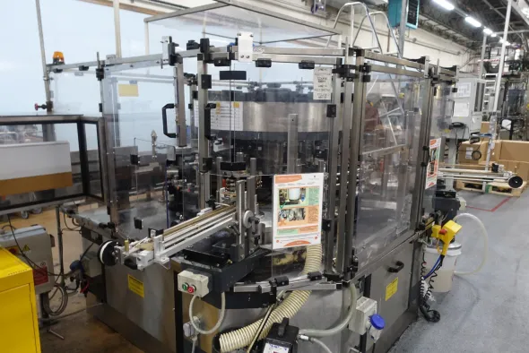 LC635 Linea di riemp. usata STORK x distillati in vetro
