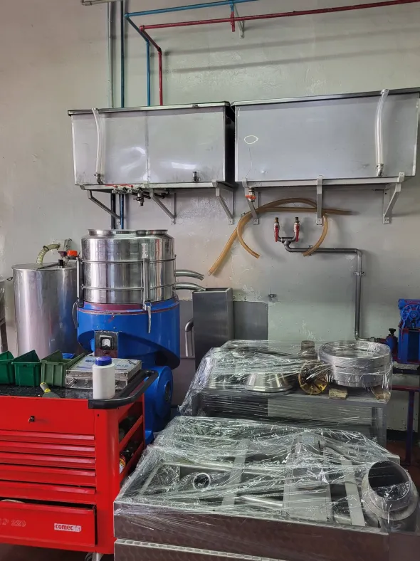 LC610 Linea estrazione olio a flusso continuo usata
