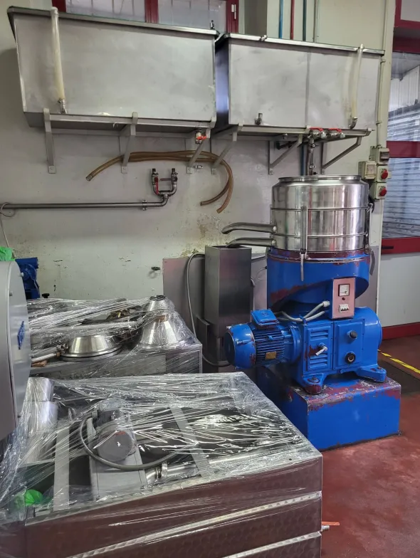 LC610 Linea estrazione olio a flusso continuo usata