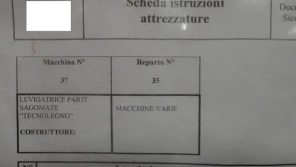 71#2759 Levigatrice Baldoni