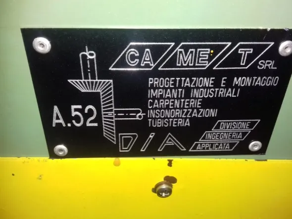 Levigatrice CAMET A.52