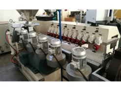 LINEA COMPLETA PER ESTRUSIONE PROFILI IN PVC (pari al nuovo)