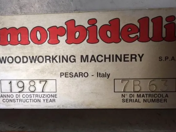19#3388 Linea di foratura spinatura Morbidelli