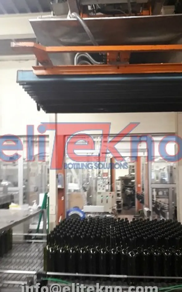 Linea di imbottigliamento – vino fermo
