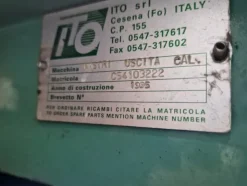 1#69013 Linea di lavorazione e confezionamento mele Ito