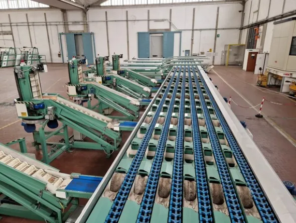 1#69013 Linea di lavorazione e confezionamento mele Ito