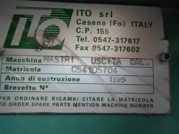 1#69013 Linea di lavorazione e confezionamento mele Ito