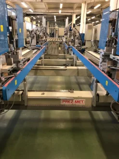 Linea di produzione finestre PVC e alluminio PREZ-MET