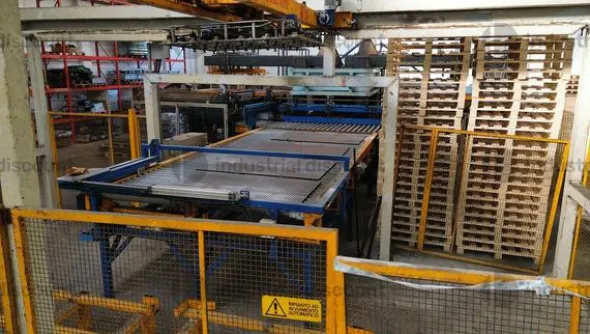 1#9369 Linea di produzione per pannelli fonoassorbenti Main Group RCL-ITR